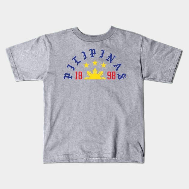 PILIPINAS 1898 f Kids T-Shirt by weckywerks